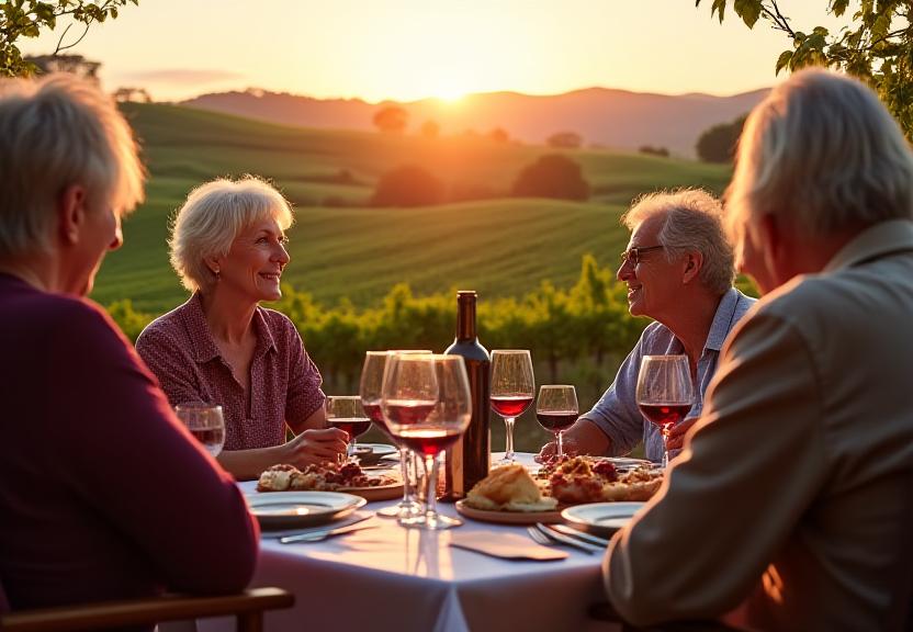 Degustazione vini Chianti tour enogastronomico anziani