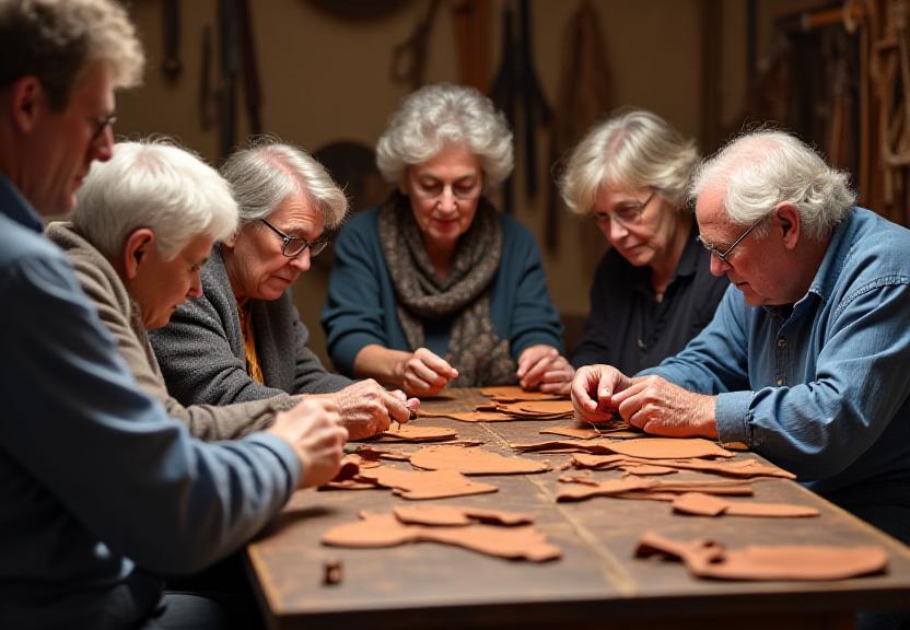 Workshop cuoio fiorentino per over 50