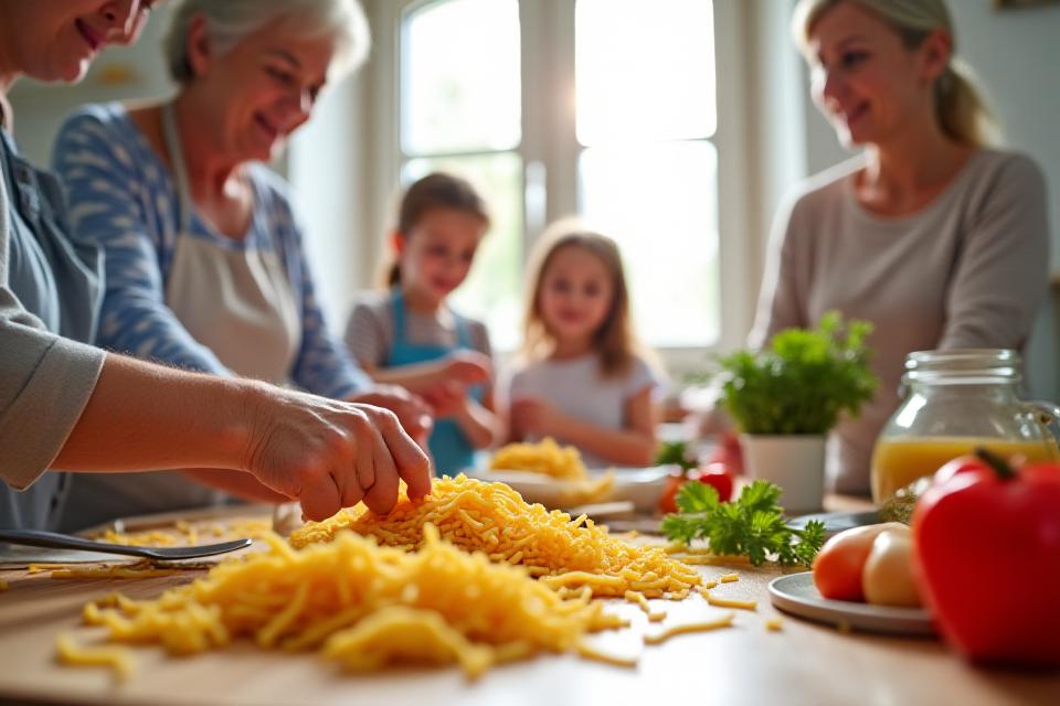 Nonni e nipoti corso cucina italiana famiglia