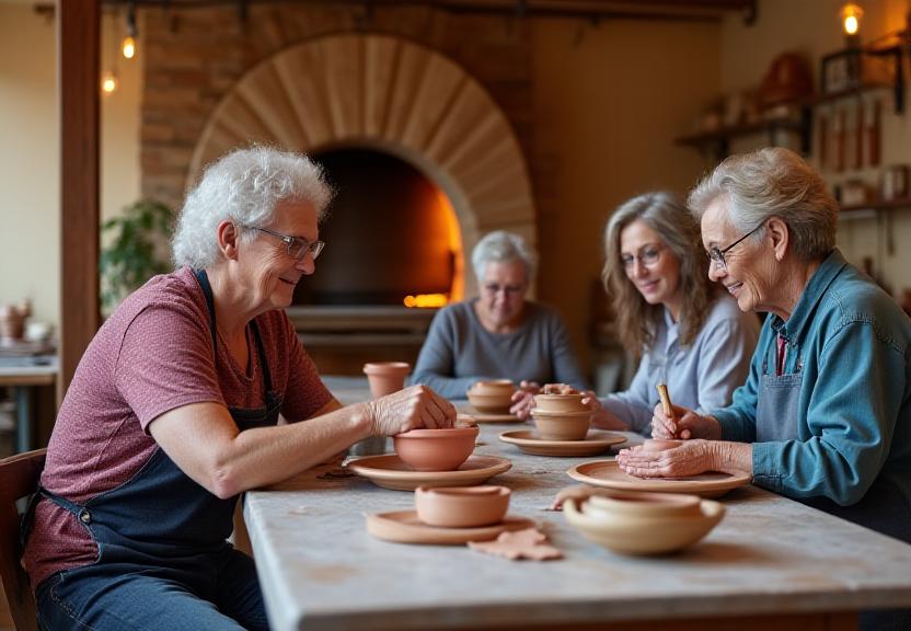 Corsi ceramica toscana anziani
