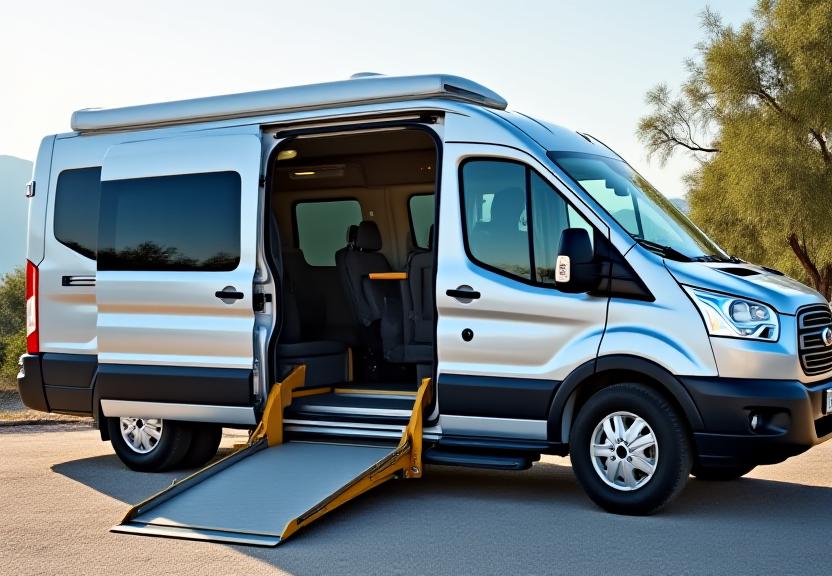 Trasporto accessibile sedia rotelle Italia anziani
